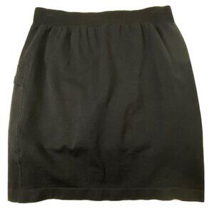 Unbranded Skort Shorts Skirt Women's size Large Black Stretchy
